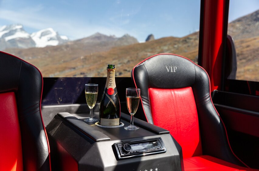 Der Champagner steht in der VIP-Gondel bereit. | © Pedro Rodrigues