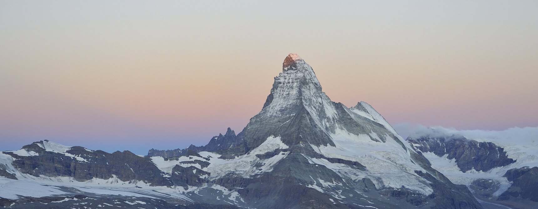 Le Cervin se montre sous son jour chocolaté sur le Rothorn. | © Zermatt Bergbahnen