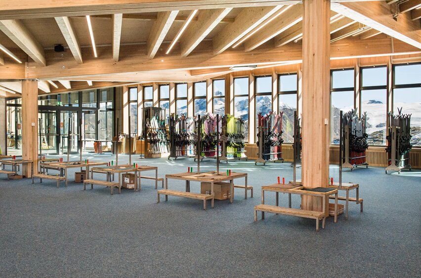 Die neue und moderne Infrastruktur des Matterhorn Testcenter  | © Michael Portmann