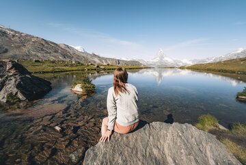 View at Stelli lake | © Gabriel Perren